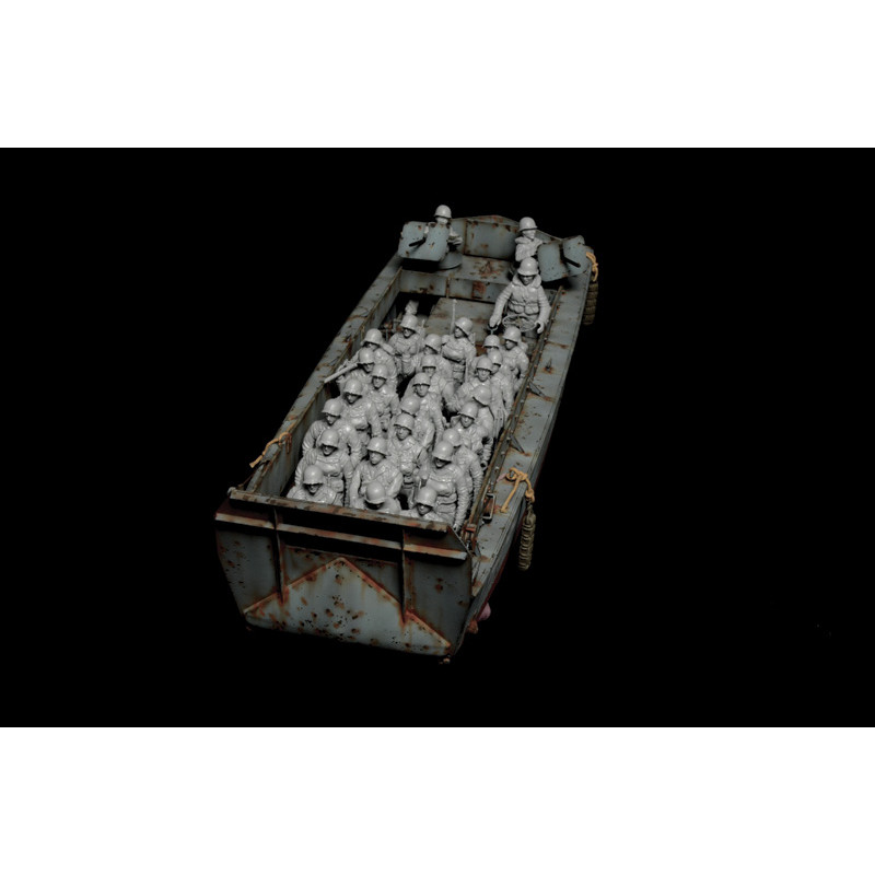 MODELO 1:35 LCVP with U.S. Infantry
